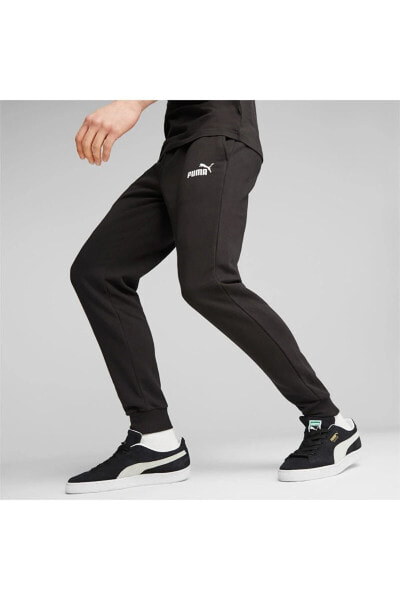 Брюки PUMA Ess Elevated Sweatpants черные