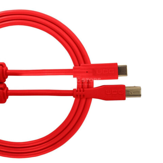 UDG USB 2.0 C-B Red Straight 1,5 m (U96001RD)