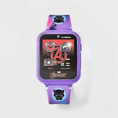 Часы и аксессуары Marvel Наручные часы Black Panther Interactive Smart Watch - Light Purple