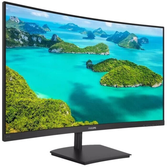 Монитор Philips 241E1SC / 00, 23,6 дюйма, FHD, VA-Panel, 75 Гц, AMD FreeSync