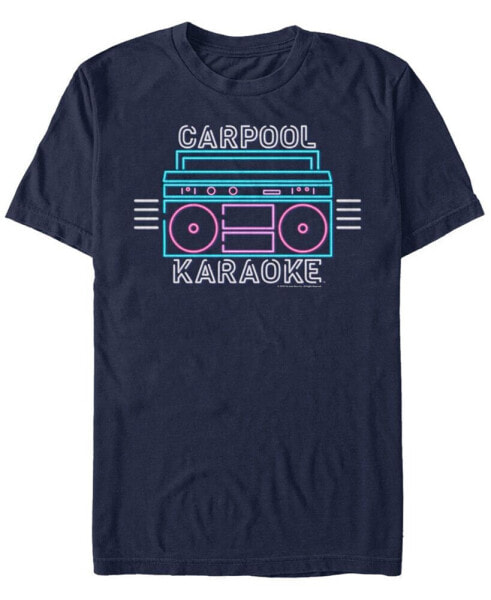 James Cordon Neon Boombox Short Sleeve T- shirt