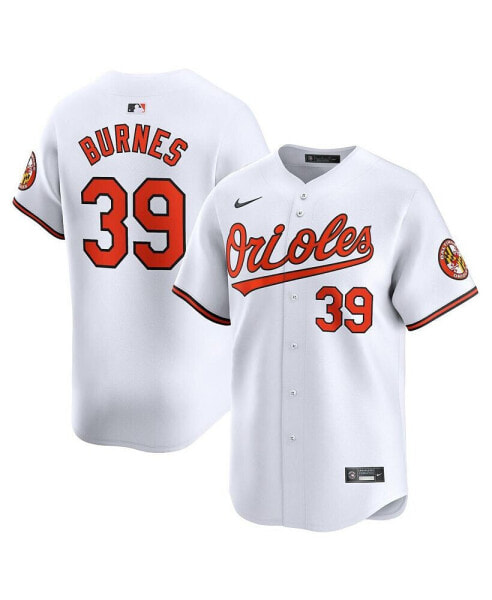 Men's Corbin Burnes White Baltimore Orioles Home Limited Player Jersey