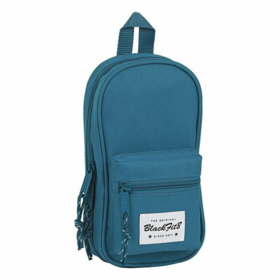 Пенал-рюкзак BlackFit8 M747 Синий 12 x 23 x 5 см (33 Предмета)