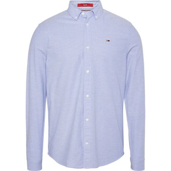 TOMMY JEANS Slim Stretch Oxford Long Sleeve Shirt