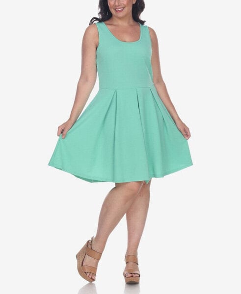 Plus Size Crystal Dress