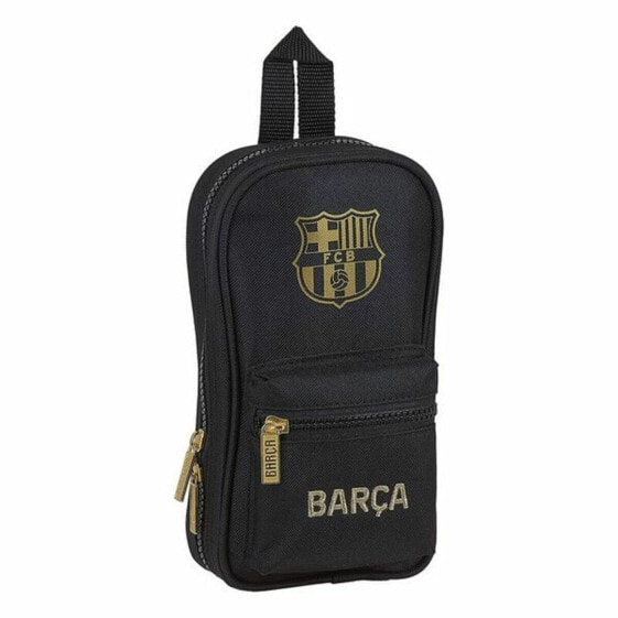 Пенал-рюкзак для школы F.C. Barcelona M847 черный 12 x 23 x 5 см