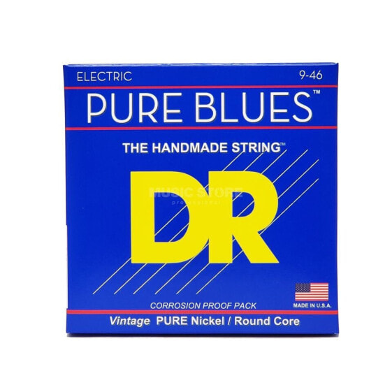 DR E-Guit.Strings09-46,Pure Blues Pure Nickel