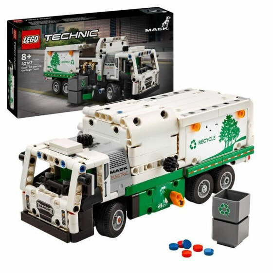 Игровой набор Lego 42167 Mack LR Электрический мусоровоз