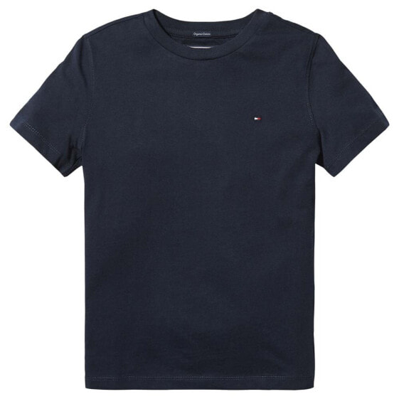 Футболка мужская Tommy Hilfiger Basic Short Sleeve T-Shirt из чистого органического хлопка