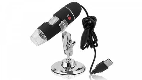 Media-Tech USB 500X MT4096 - Digital microscope - 500x - 50x - Black - USB 2.0 - CMOS