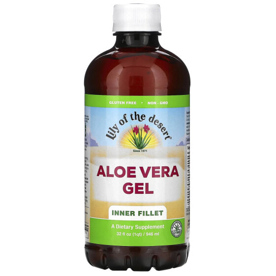 Aloe Vera Gel, Inner Fillet, 32 fl oz (946 ml)