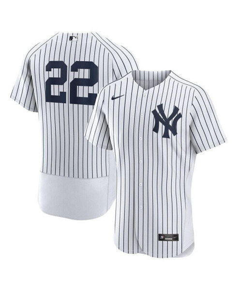 Men's Juan Soto White New York Yankees Home Authentic Player Jersey