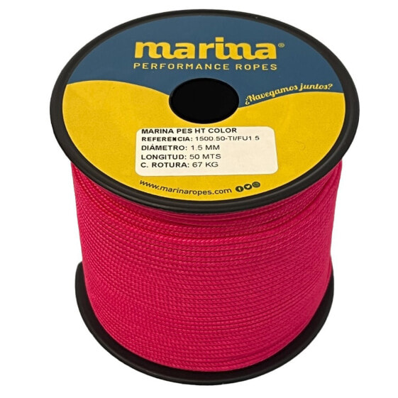 MARINA PERFORMANCE ROPES Marina Pes HT Color 50 m Double Braided Rope