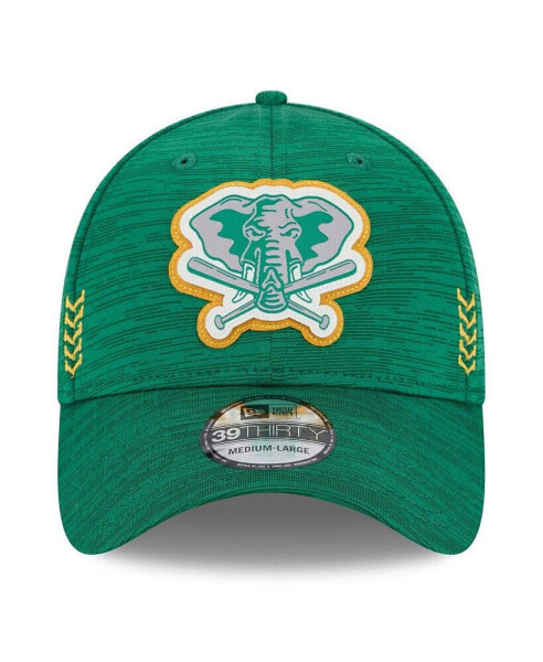 Men's Green Oakland Athletics 2024 Clubhouse 39THIRTY Flex Fit Hat