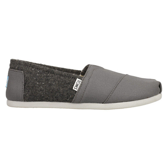 TOMS Alpargata Slip On Mens Grey Casual Shoes 10009205T