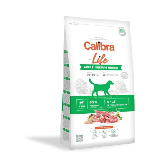 CALIBRA Life Adult Medium Breed Lamb 2.5kg Dog Food