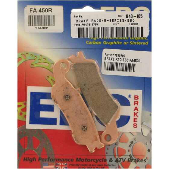 EBC FA-R Series FA450R Sintered Brake Pads