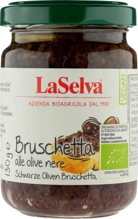 Bruschetta Schwarze Oliven, 130 g