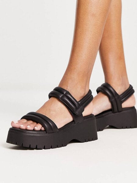 ALDO Mcguire chunky sandals in black