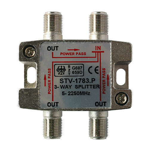 Kreiling STV 1783 - Cable splitter - 5 - 2250 MHz - F