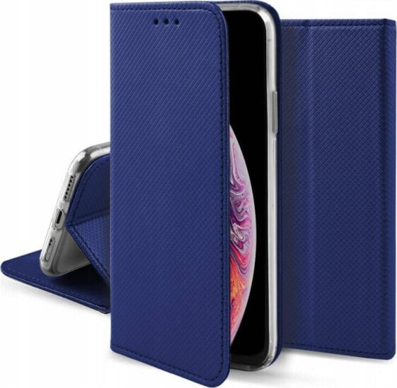 OEM Kabura SMART CASE Book do MOTOROLA Edge 40 granatowy