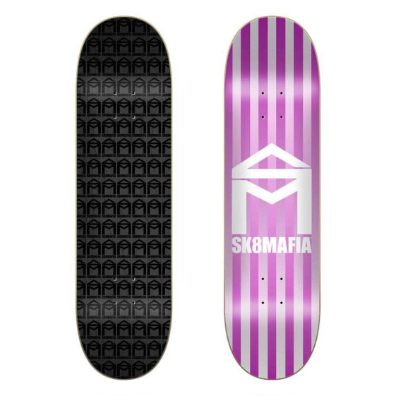 Скейтборд SK8MAFIA Дек "House Logo Stripe" 8.75´´