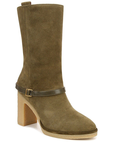 Franco Sarto L-Paxton Suede Mid Shaft Boot Women's