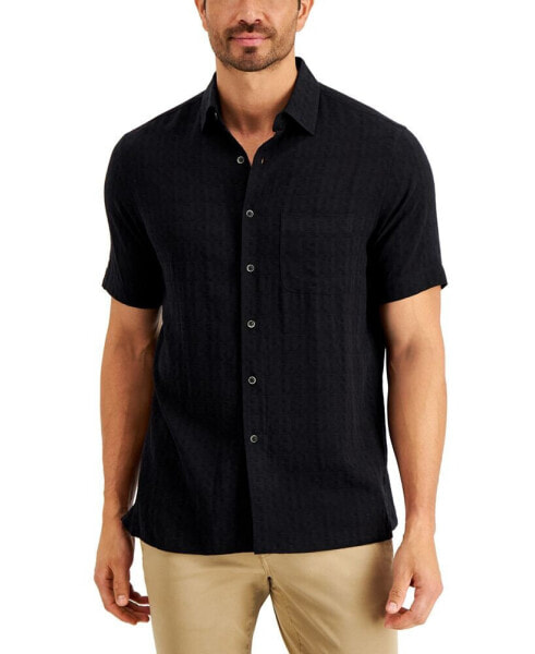 Men's Textured Shirt, Created for Macy's