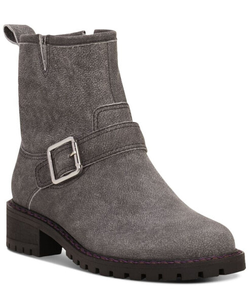 Women's Kenadie Buckled Lug Sole Booties