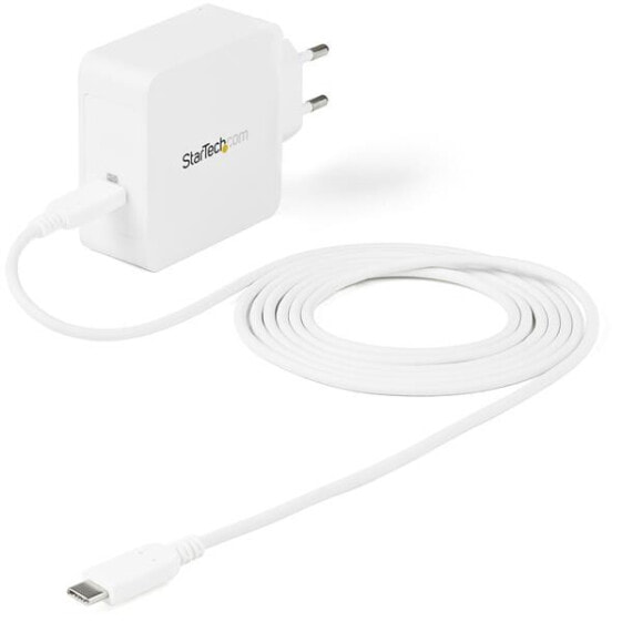 USB C Wall Charger - USB C Laptop Charger 60W PD - 6ft/2m Cable - Universal Compact Type C Power Adapter - Dell XPS/Lenovo X1 Carbon/HP EliteBook/MacBook - USB IF/CE Certified - Indoor - AC - 20 V - White
