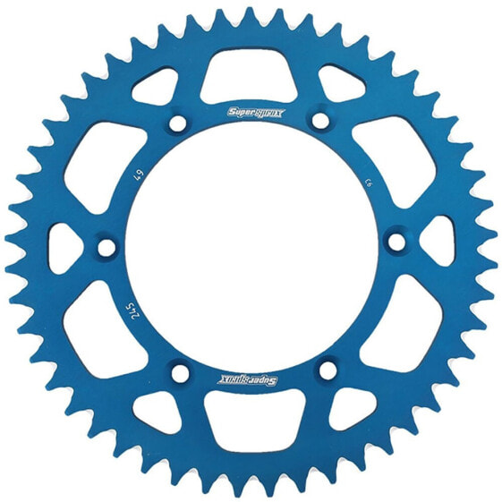 SUPERSPROX Aluminium 49D RAL245X49BLU Rear Sprocket