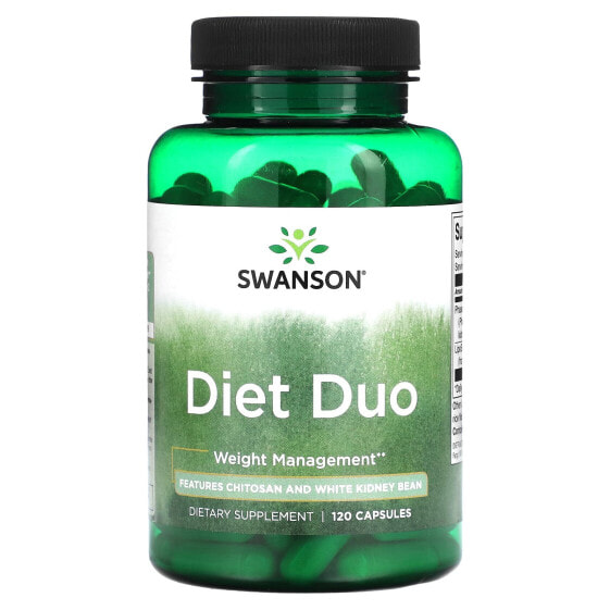 Витамины для похудения Swanson Diet Duo, 120 капсул