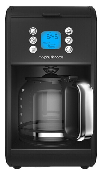 Morphy Richards Accents - Combi coffee maker - 1.8 L - Ground coffee - 900 W - Black