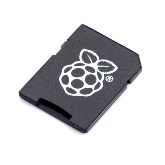 MicroSD - SD card adapter with Raspberry Pi logo