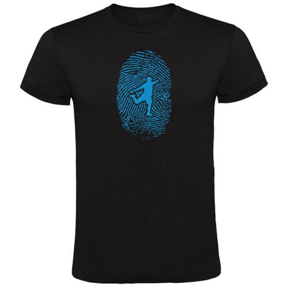 KRUSKIS Football Fingerprint short sleeve T-shirt