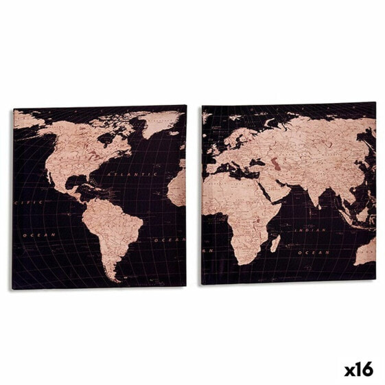 Картина мира Gift Decor Canvas 1,5 х 40 х 40 см 16 штук