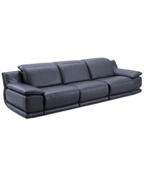 Daisley 3-Pc. Leather Sofa with 3 Power Recliners