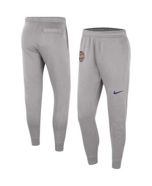 Men's Gray LSU Tigers Club Fleece Pants
