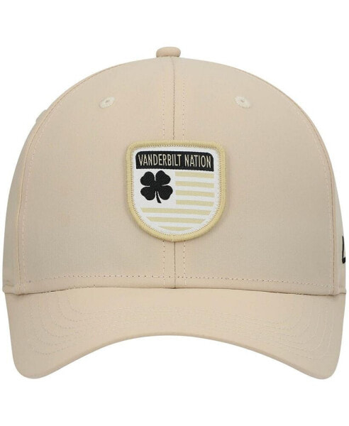Men's Gold Vanderbilt Commodores Nation Shield Snapback Hat