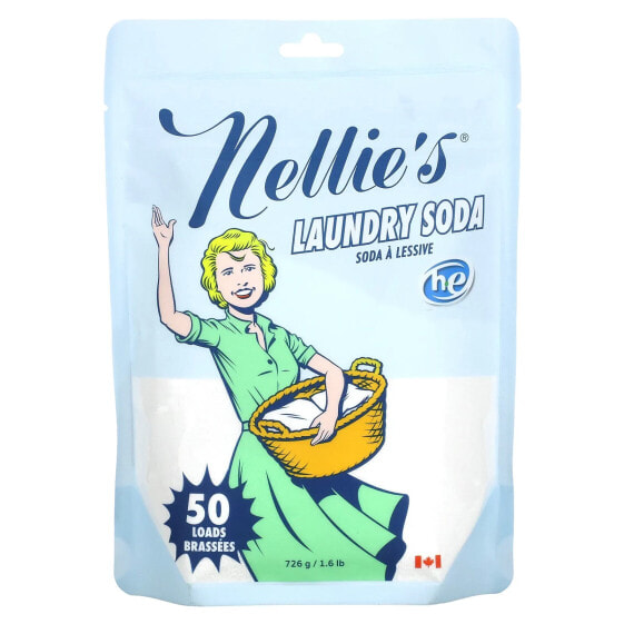 Nellie's, Сода для стирки, 100 стирок, 726 г (1,6 фунта)