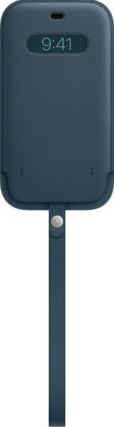 Чехол для смартфона Apple Skórzany с MagSafe для iPhone 12 Pro Max - Балтийский голубой