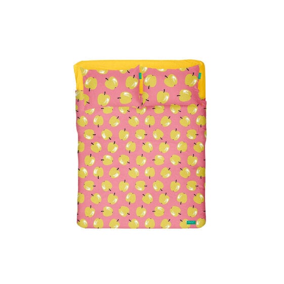 Bedding set Benetton Yellow Pink Standard Apple 4 Pieces