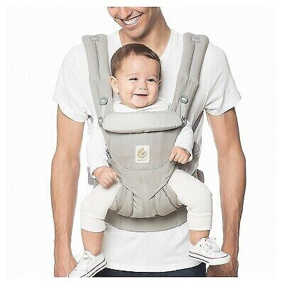 Ergobaby Omni 360 All Carry Positions Ergonomic Baby Carrier - Pearl Gray
