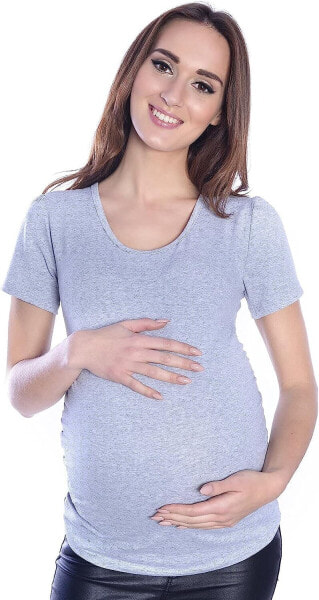 Mija 3022A Short-Sleeved Maternity Shirt