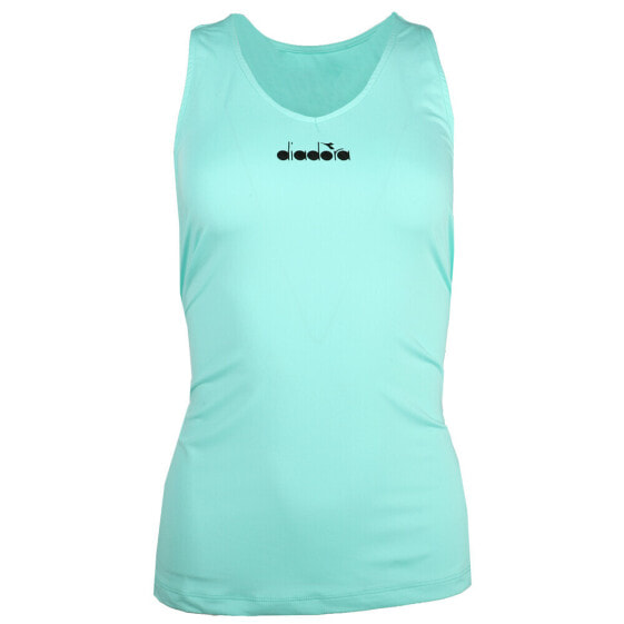 Топ Diadora Easy Tennis Scoop Neck Blue Casual