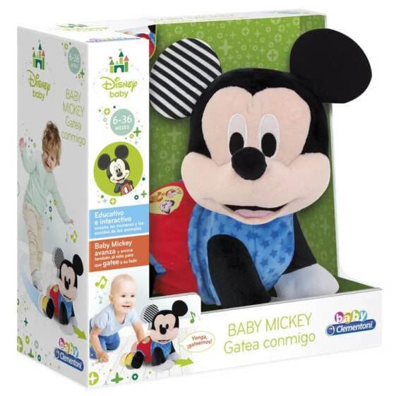 CLEMENTONI Baby Mickey Crawl With Me Teddy