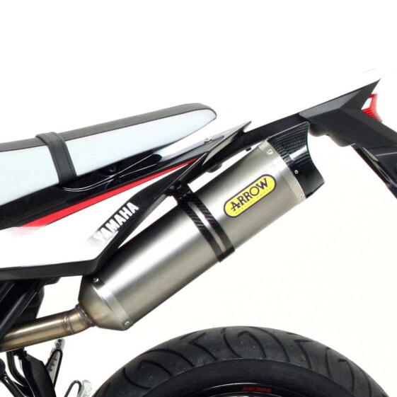 ARROW Street Thunder Aluminium With Carbon End Cap Yamaha WR 125 R / X ´09-16 Muffler