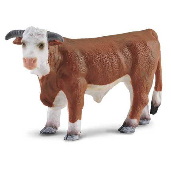 COLLECTA Bull Bull White And Brown Figure