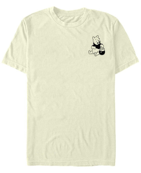 Men's Vintage-Like Winnie Short Sleeve Crew T-shirt