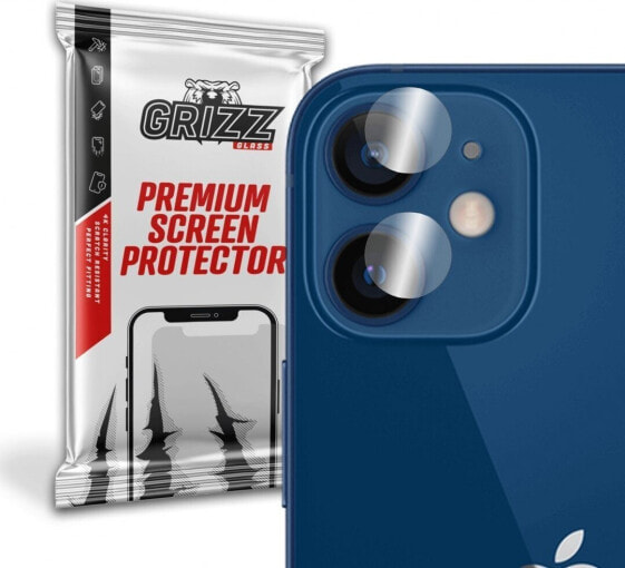 GrizzGlass Szkło hybrydowe na aparat Grizz Apple iPhone 12 mini